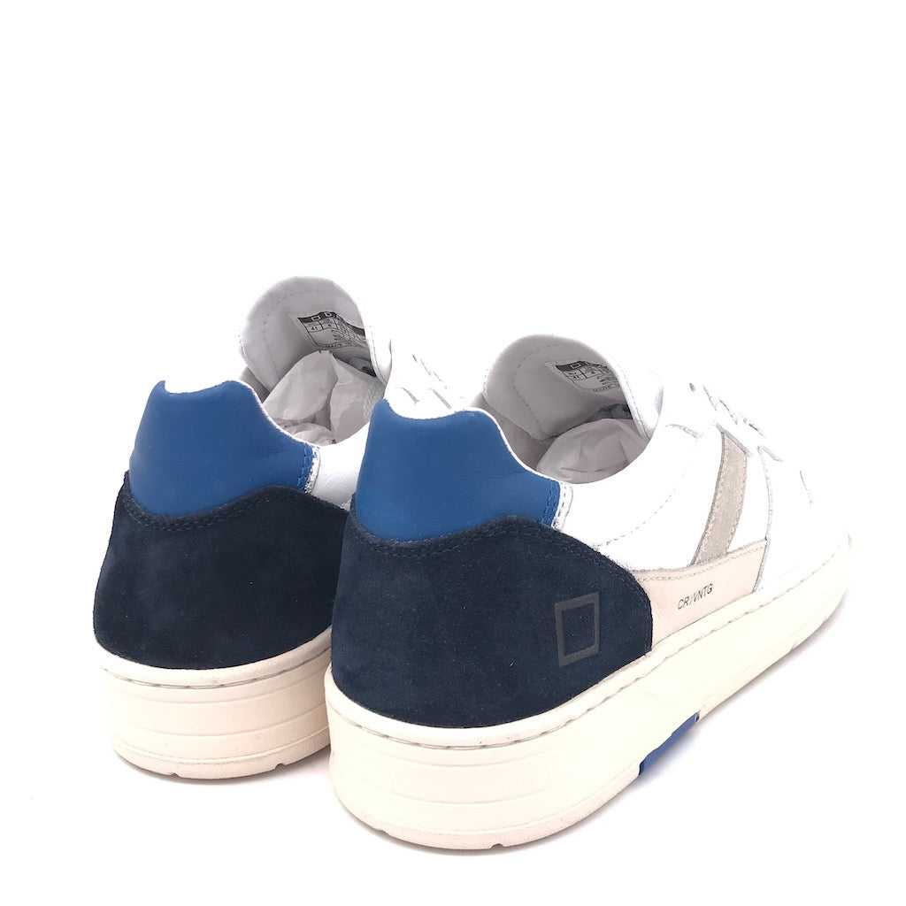 Sneakers Court 2.0 vintage calf white-blu