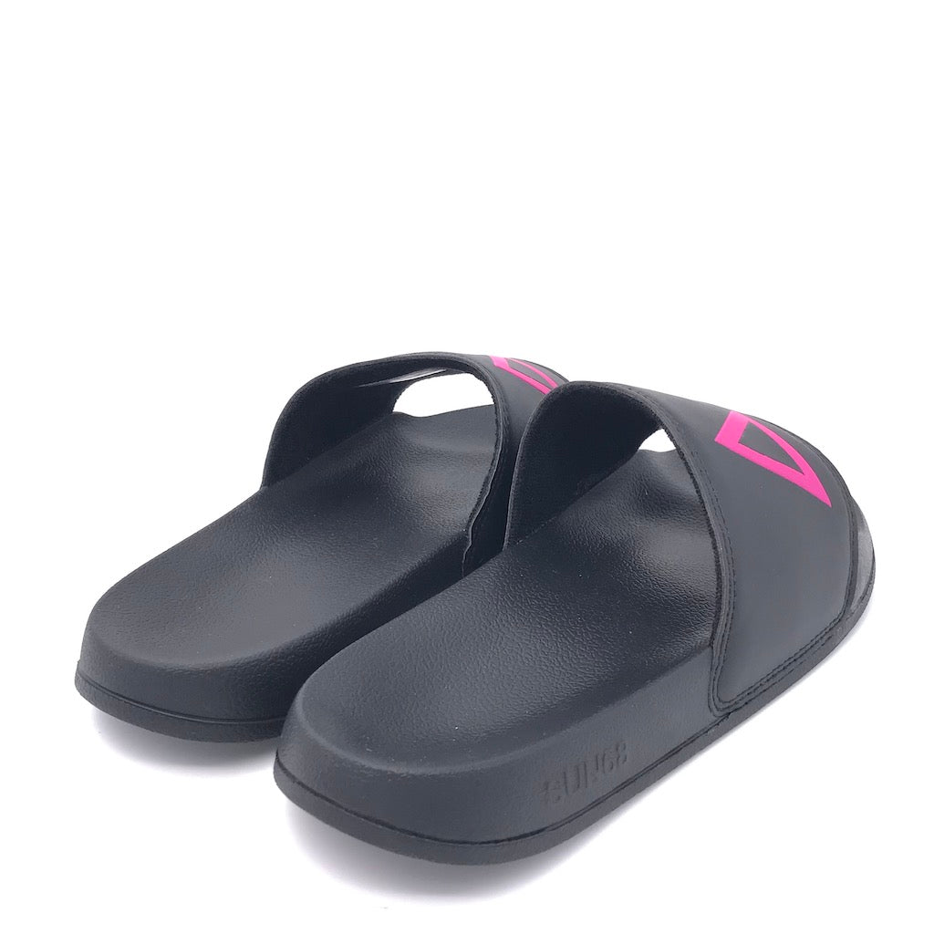 Ciabatta mare Slipper logo nera