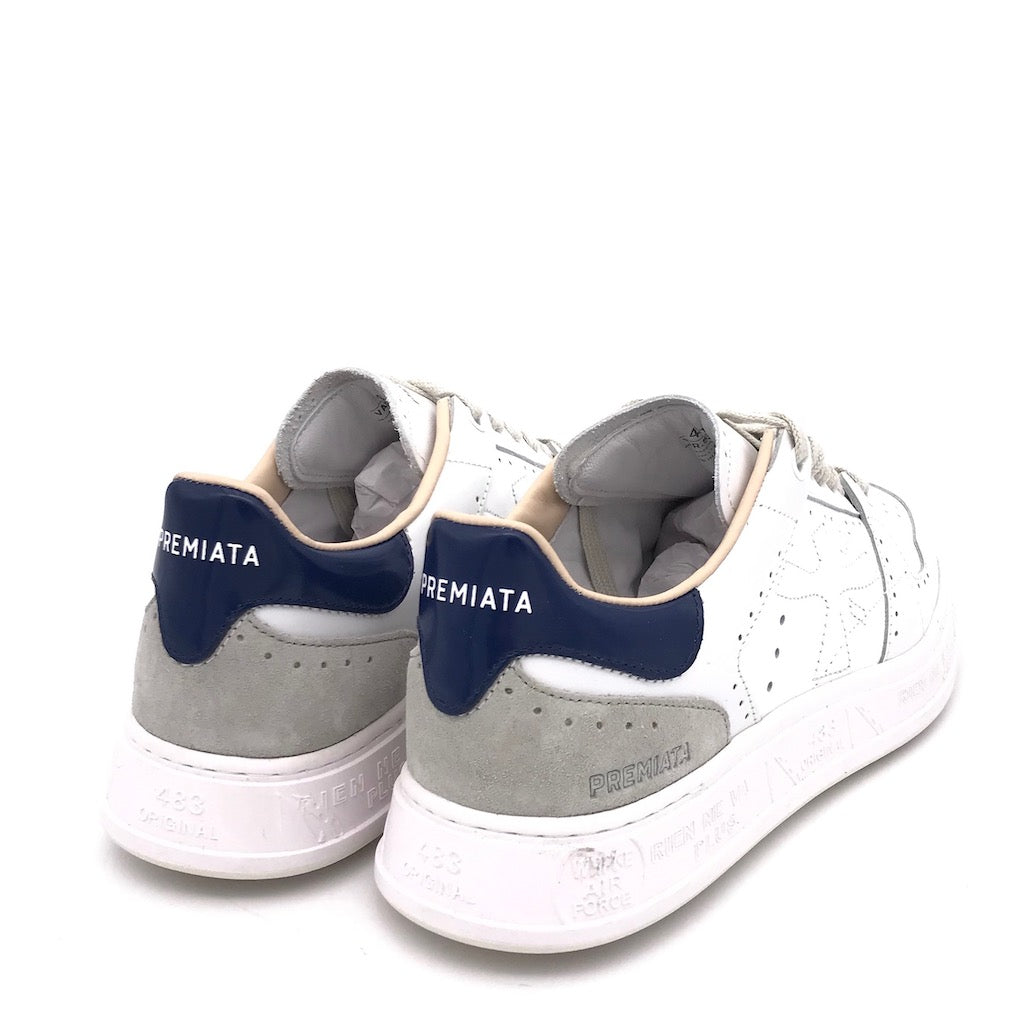 Sneakers Quinn bianco-blu
