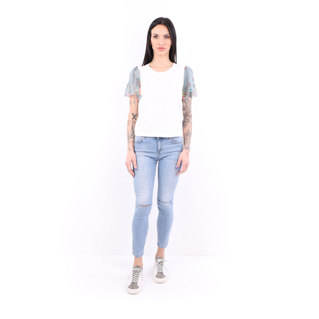 Jeans Sabrina skinny blu chiaro