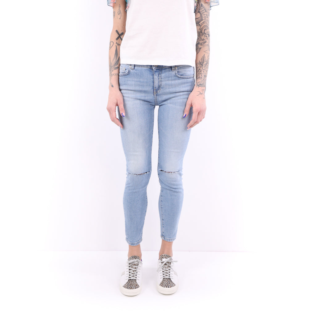 Jeans Sabrina skinny blu chiaro