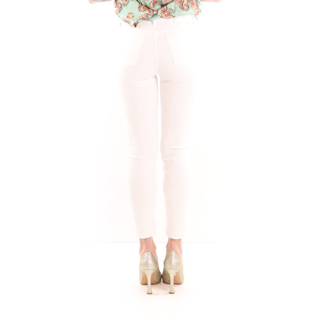 Jeans Sabrina skinny bianco