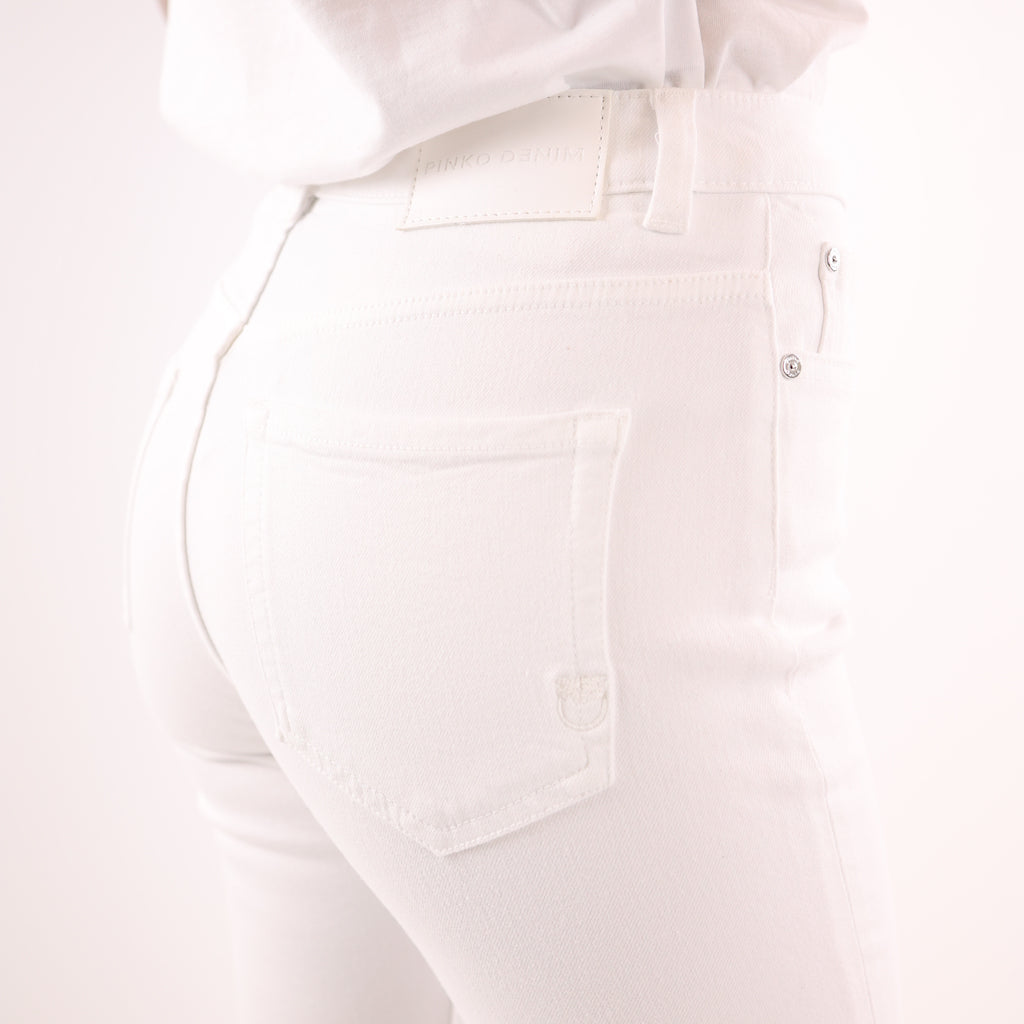 Jeans Brenda bootcut Bianco